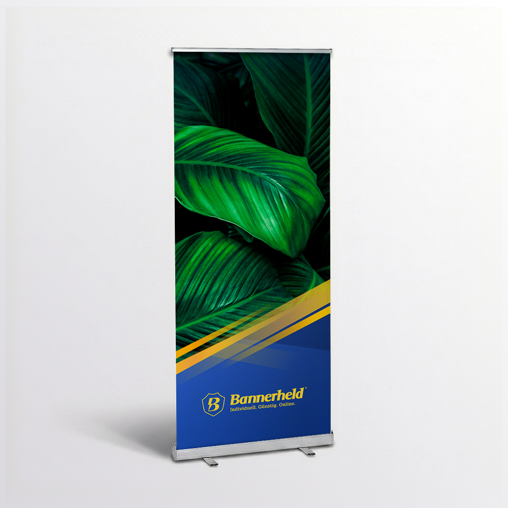 Roll-Up Standard mit bedrucktem Banner