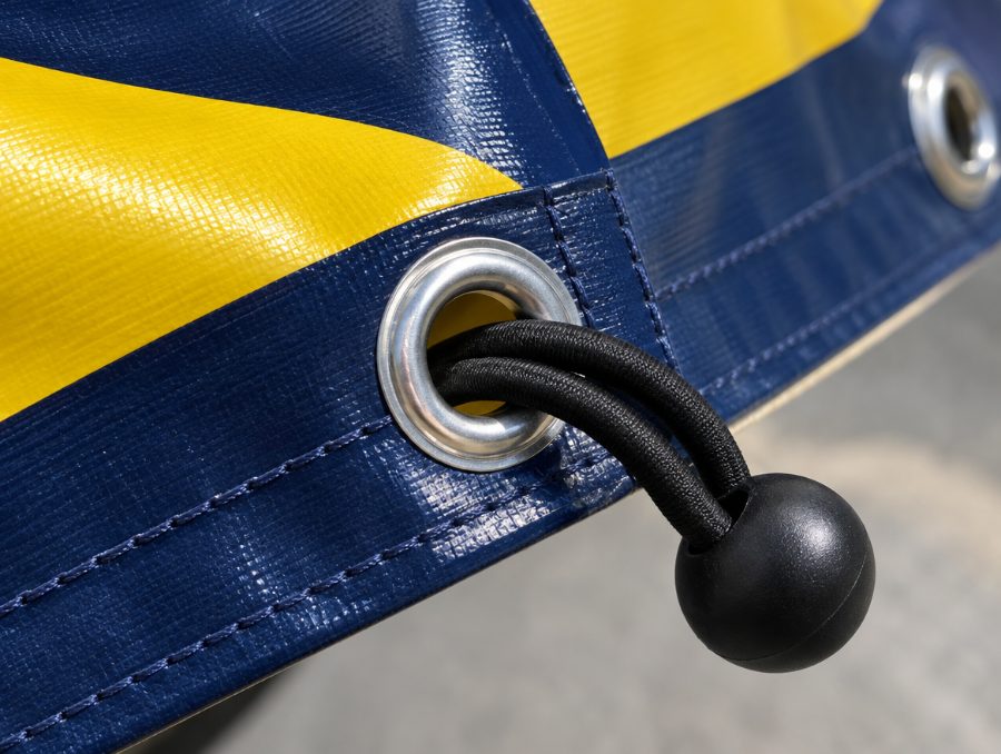 Banner mit Metallöse