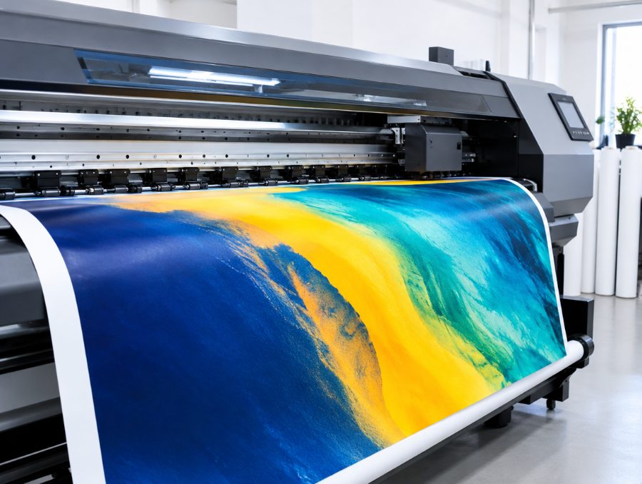 Druck mit HP-Latex-Tinten